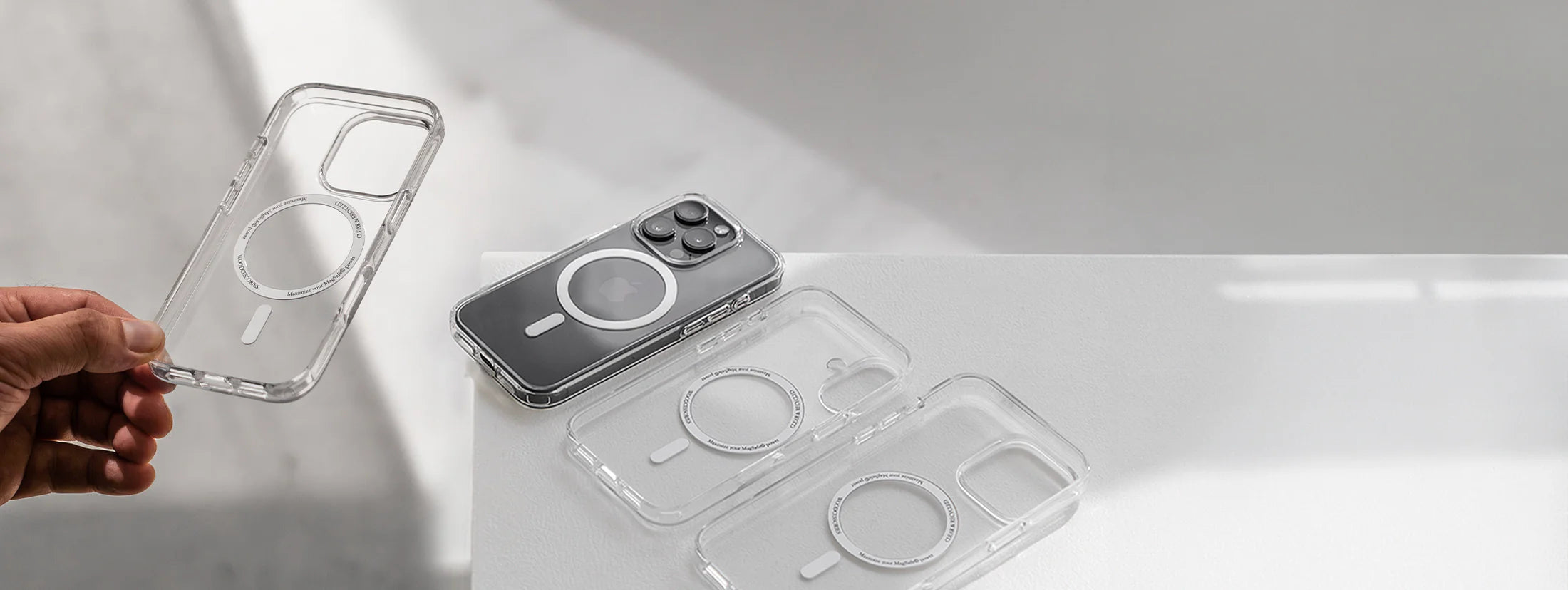 iPhone Transparent case with Magsafe