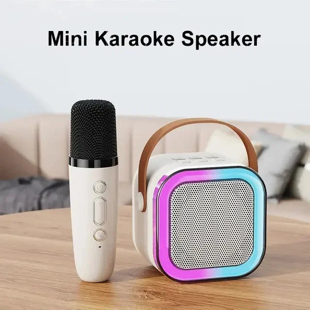 Portable Mini Karaoke Speaker with a Wireless Mic- 110 W